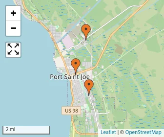 Area schools map